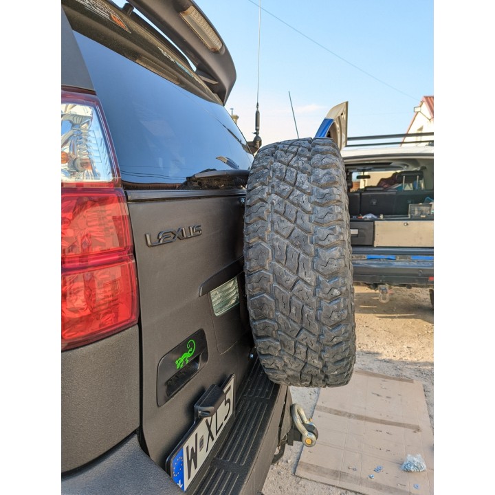 Mocowanie Koła Zapasowego - LC120/GX470