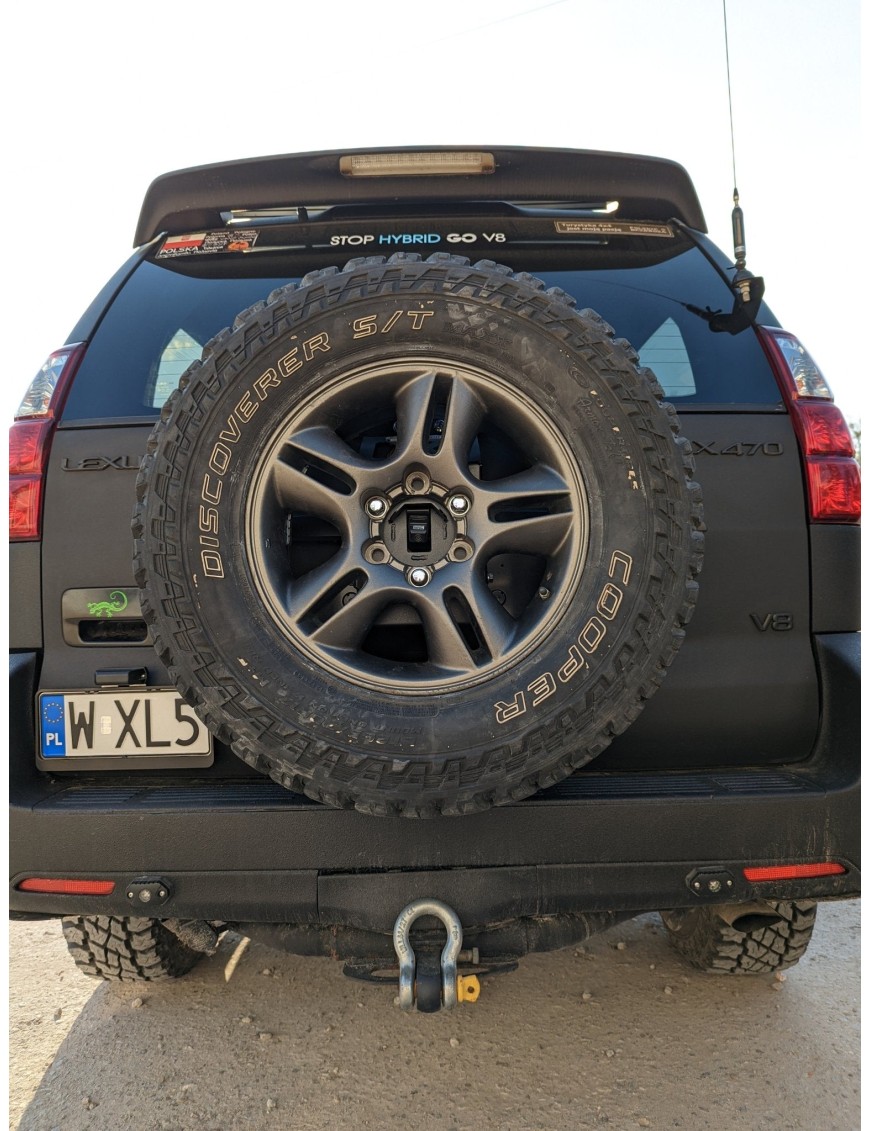 Mocowanie Koła Zapasowego - LC120/GX470
