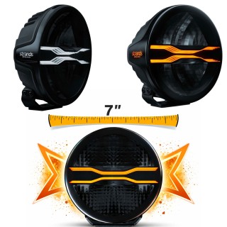 FOR9T Dragon Drive 7″ – Lampa Dalekosiężna LED STRANDS