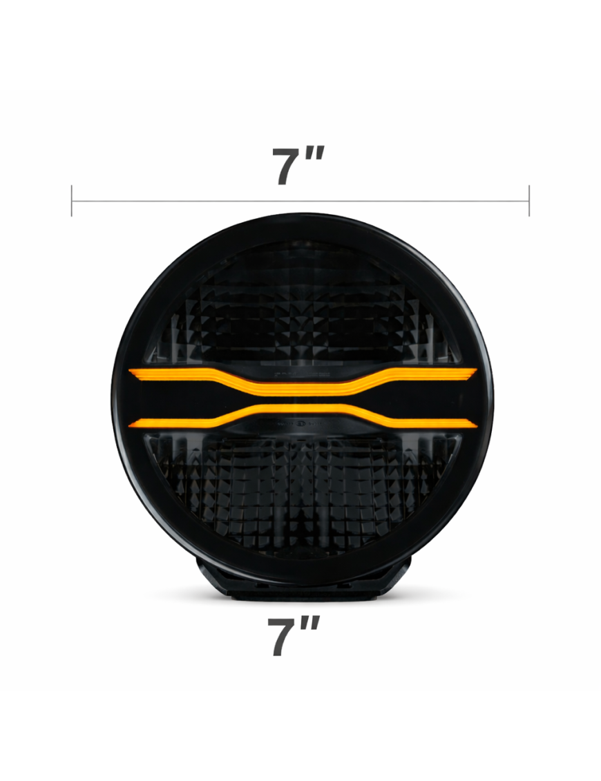 FOR9T Dragon Drive 7″ – Lampa Dalekosiężna LED