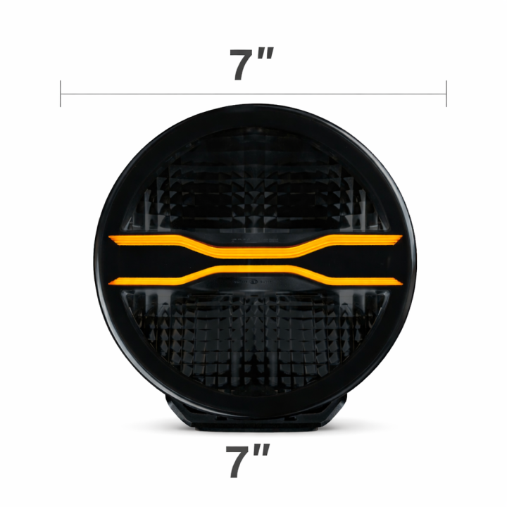 FOR9T Dragon Drive 7″ – Lampa Dalekosiężna LED STRANDS - ujęcie 2