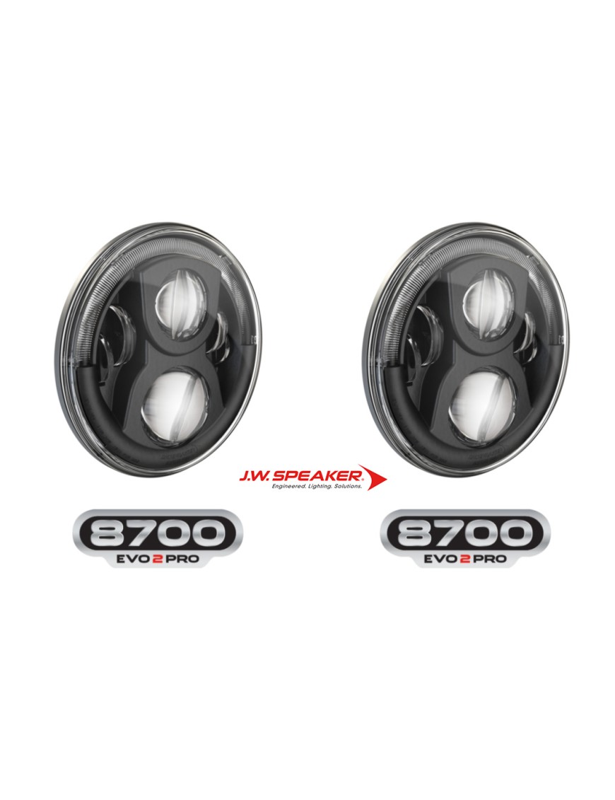 Komplet J.W. Speaker 8700 EVO 2 PRO Reflektor LED 7″