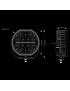 LED BIG ENERGY 2.0 DRIVING LIGHT 7″ | 9100 lm
