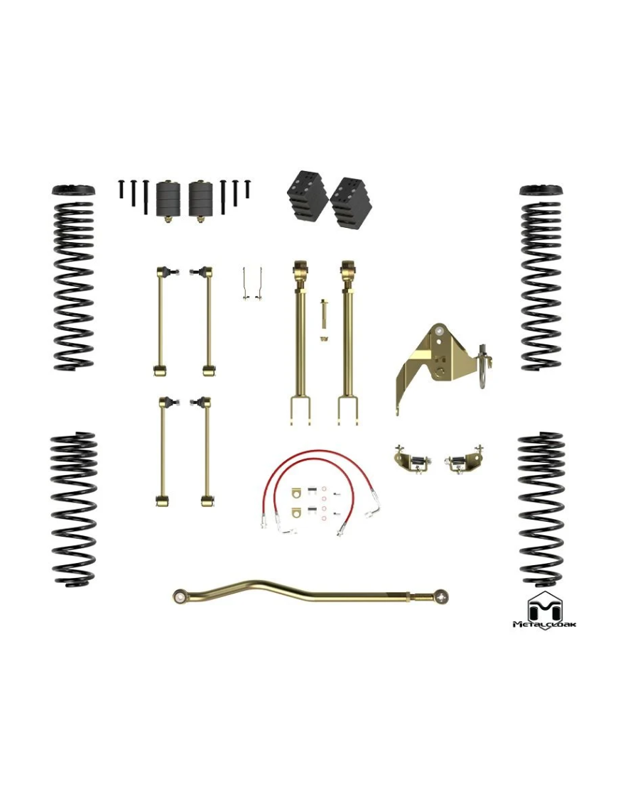 Zawieszenie MetalCloak 2,5" True Dual Rate Jeep Wrangler JK
