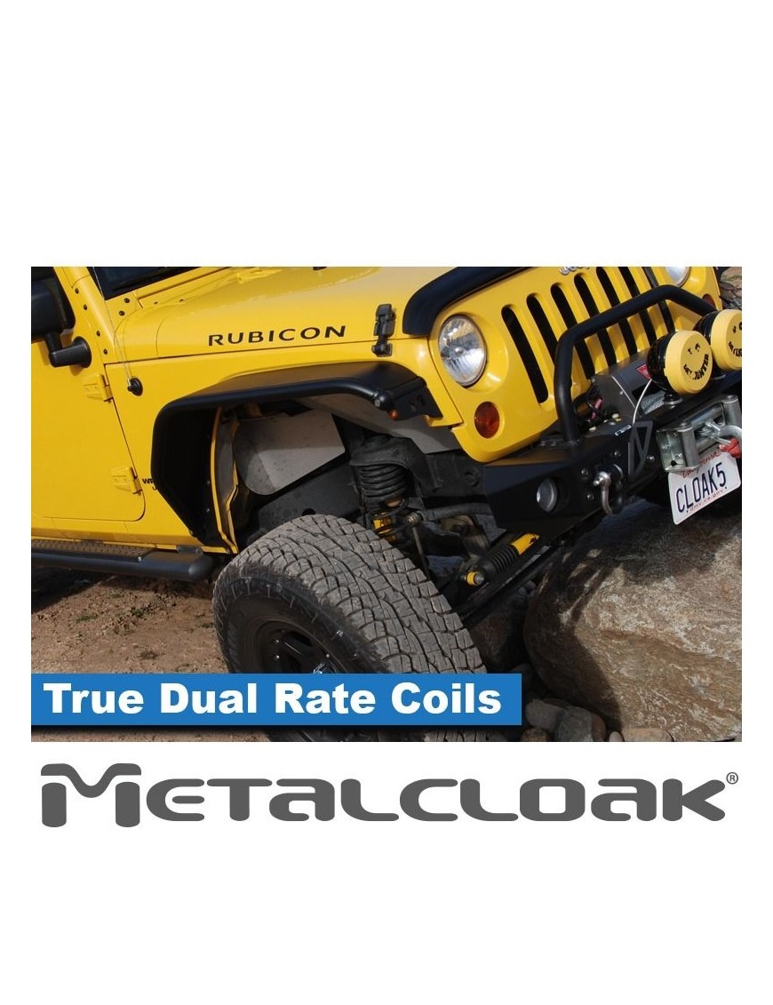 Przednie sprężyny 2,5" lift Jeep Wrangler JKU 4D | 3,5" 2D JK Trud Dual Rate