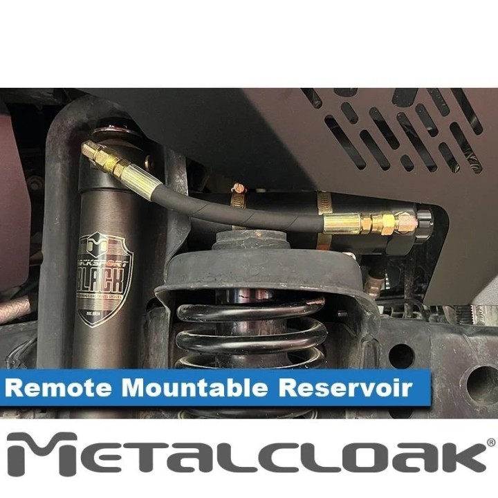 Amortyzatory Rocksport BLACK 2,5-3,5" Przednie Jeep Wrangler JK METALCLOAK - ujęcie 2