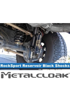Amortyzatory Rocksport BLACK 2,5-3,5" Jeep Wrangler JK tylne regulowane
