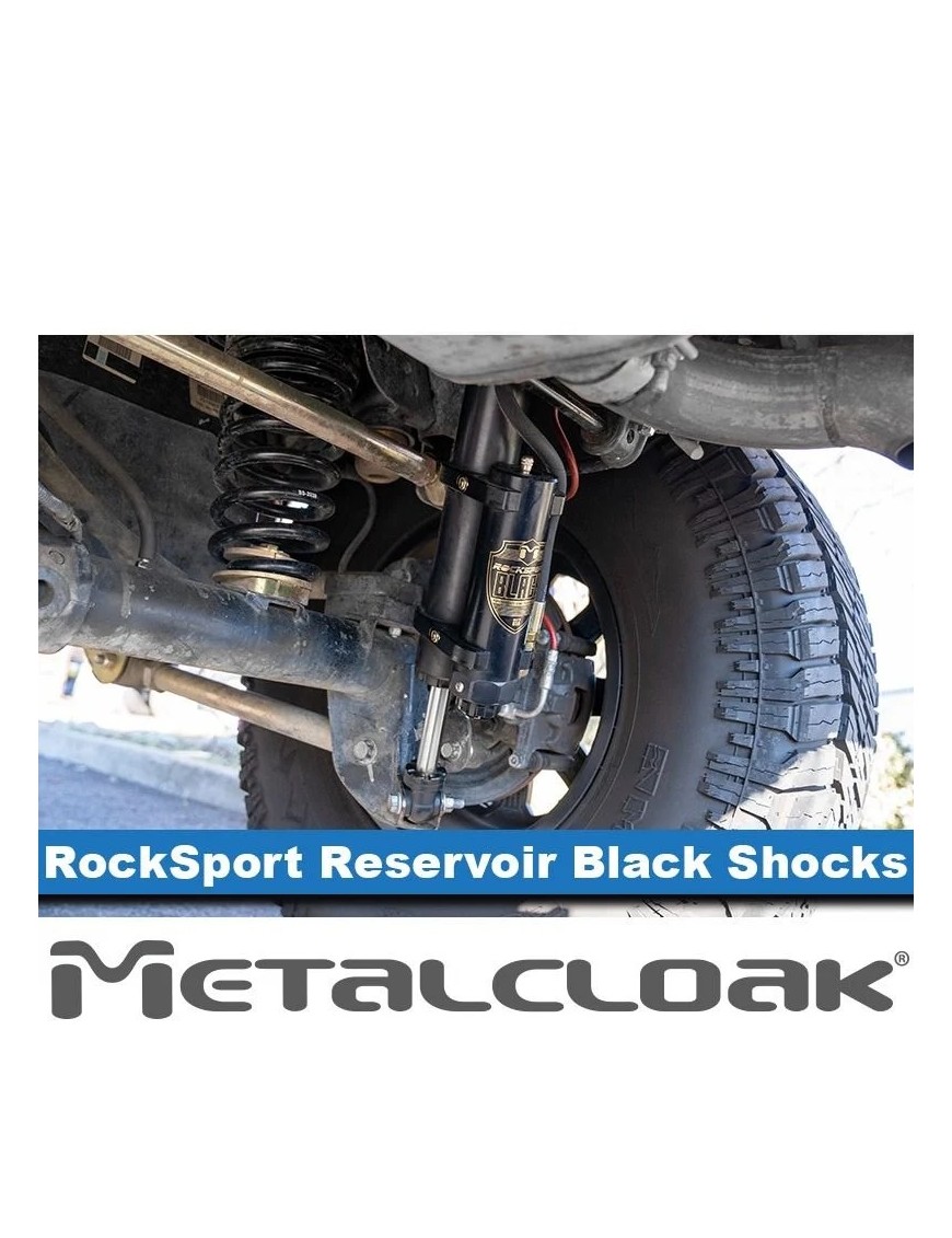 Amortyzatory Rocksport BLACK 2,5-3,5" Jeep Wrangler JK tylne regulowane