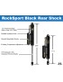 Amortyzatory Rocksport BLACK 2,5-3,5" Jeep Wrangler JK tylne regulowane