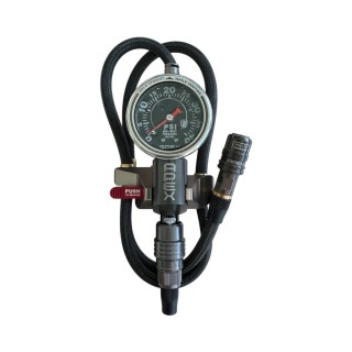 Pompka z manometrem APEX PTI 0-40 PSI z końcówką push-on