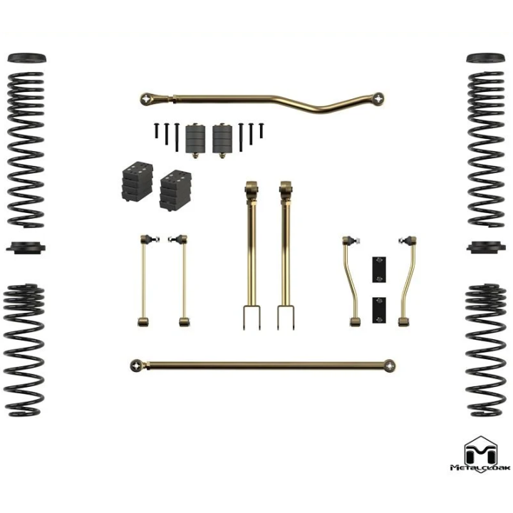 Lift 2,5 "True Dual Rate Jeep Wrangler JL JLU METALCLOAK