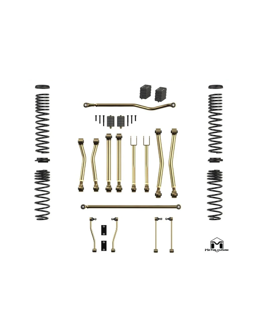 Lift 3.5" Jeep Wrangler JLU Metalcloak Game-Changer