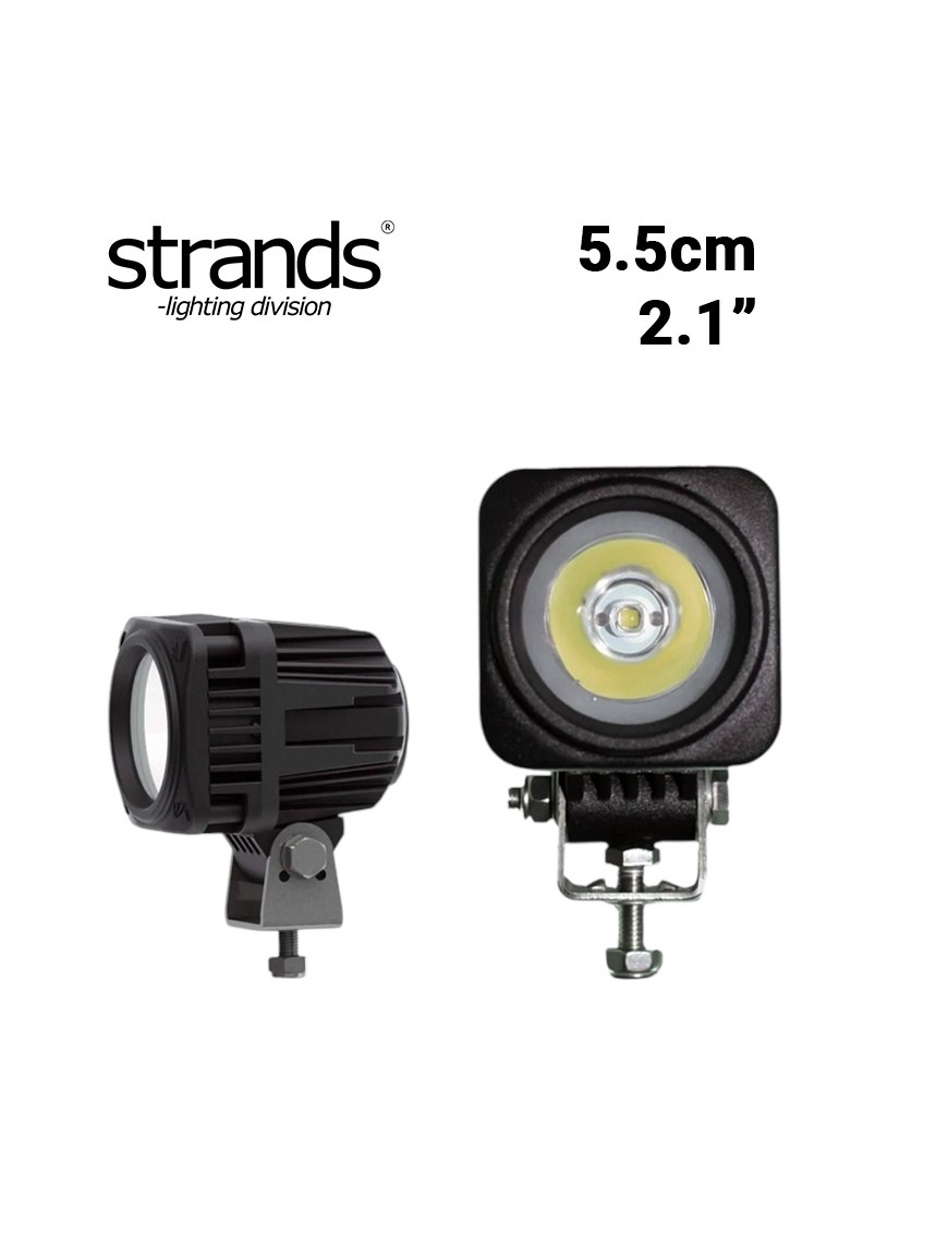 Strands Lampa Robocza 10W 750lm 5,5cm 2,1"