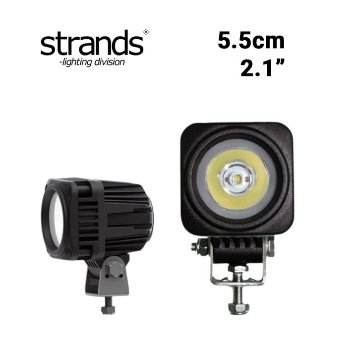 Strands Lampa Robocza 10W 750lm 5,5cm 2,1"