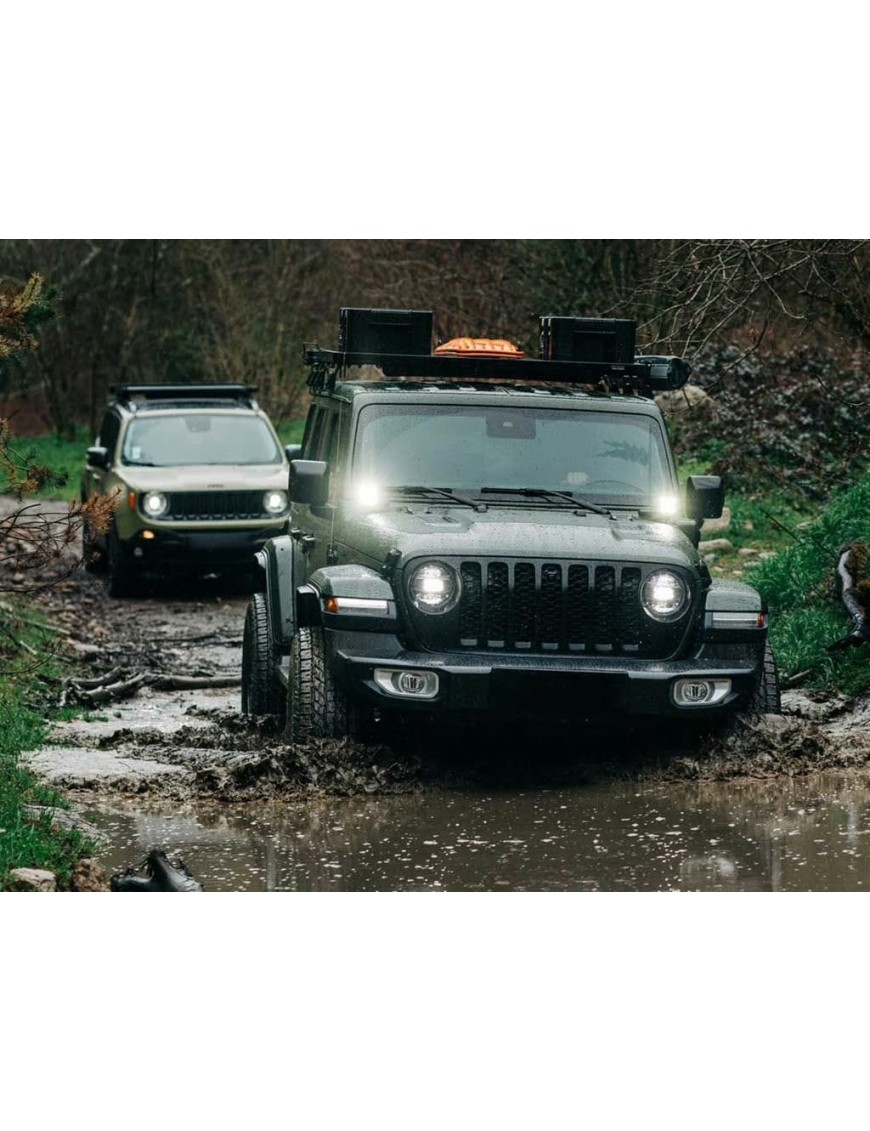 Bagażnik dachowy Slimline II 1/2 Tall Jeep Wrangler JL 4D 2018+