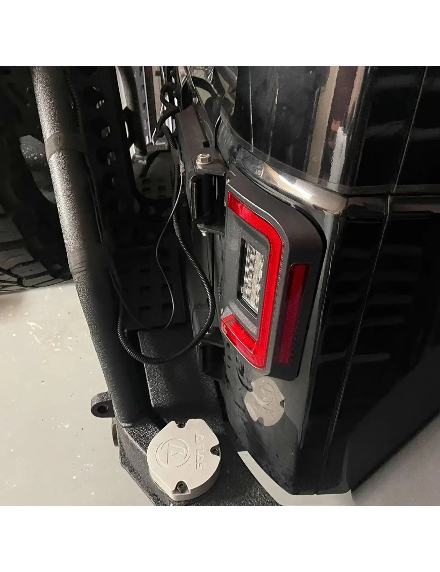 Niskoprofilowe tylne lampy z modułem EU Jeep Wrangler JK