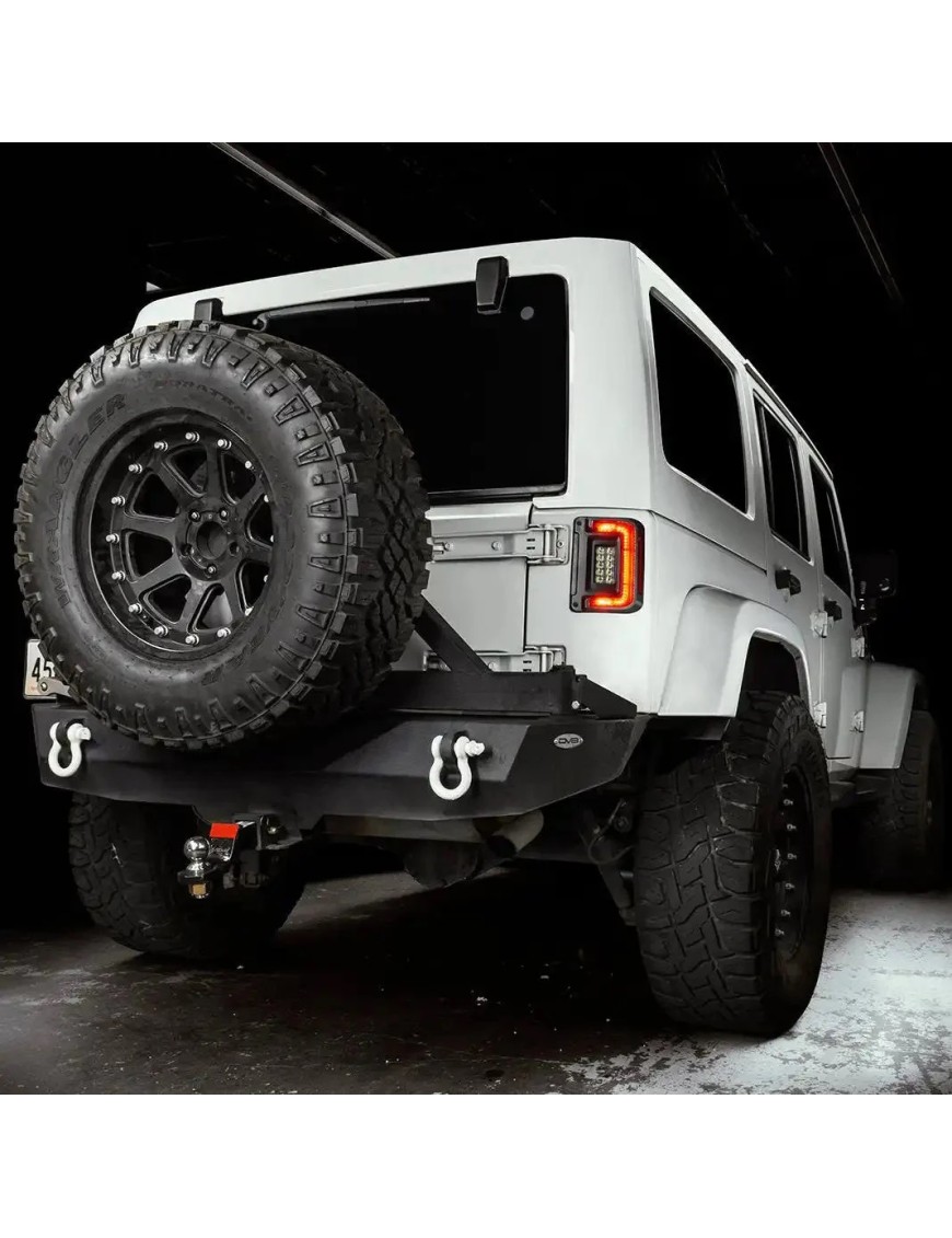 Niskoprofilowe tylne lampy z modułem EU Jeep Wrangler JK