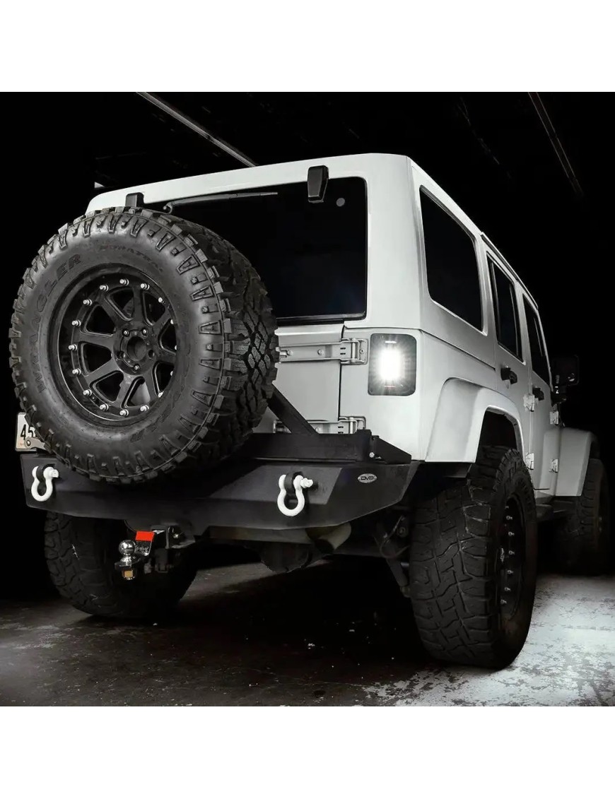 Niskoprofilowe tylne lampy z modułem EU Jeep Wrangler JK