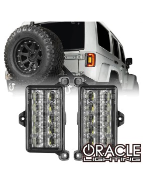 Niskoprofilowe tylne lampy z modułem EU Jeep Wrangler JK