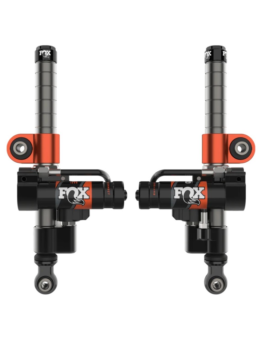Łączniki stabilizatora elektronicznie rozpinane przód QSE FOX Lift 0-1,5"
