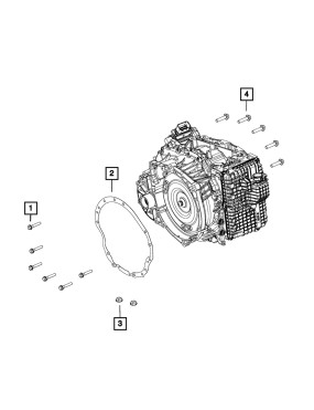 Korek mopar 4593887AB | zaślepka otworu skrzyni biegów