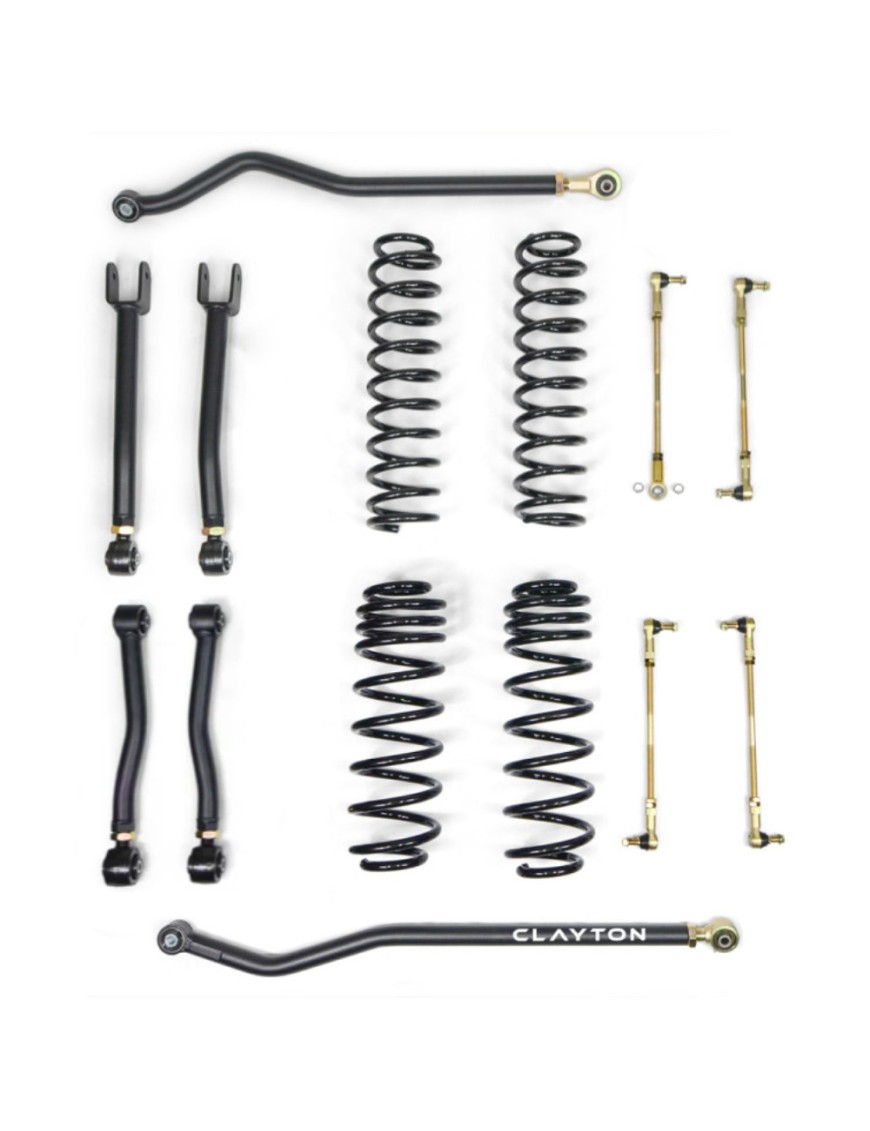 Zestaw zawieszenia Ride Right+ Clayton Lift 1,5"