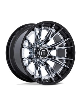 Felga aluminiowa FC402 CATALYST Chrome W/ Gloss Black Lip FUEL