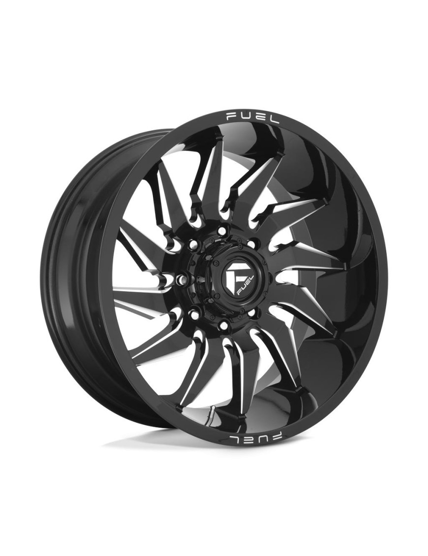 Felga aluminiowa D744 SABER Gloss Black Milled FUEL