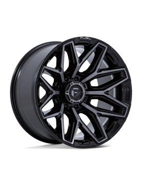 Felga aluminiowa FLUX Gloss Black Brush Fc Gray Ddt FUEL