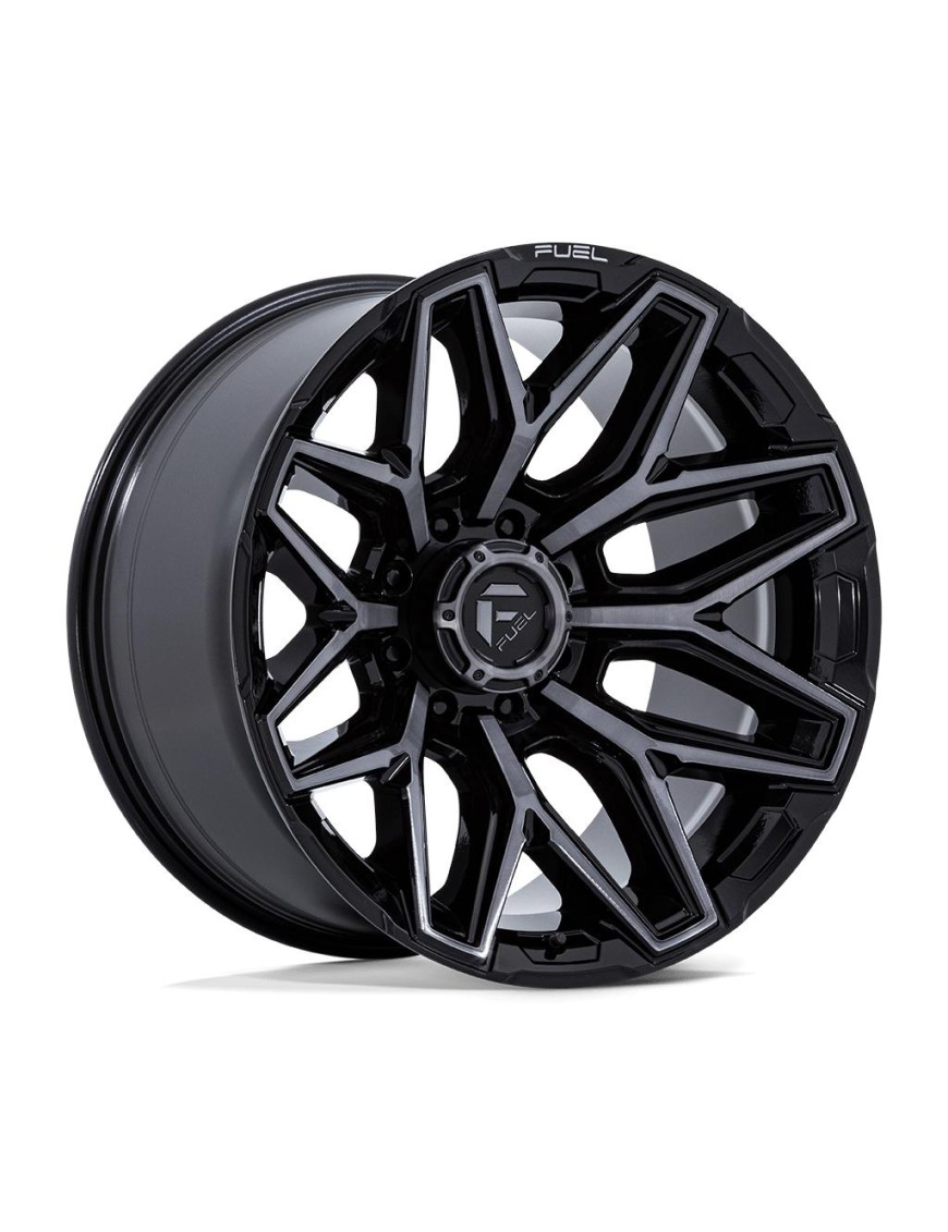 Felga aluminiowa FLUX Gloss Black Brush Fc Gray Ddt FUEL