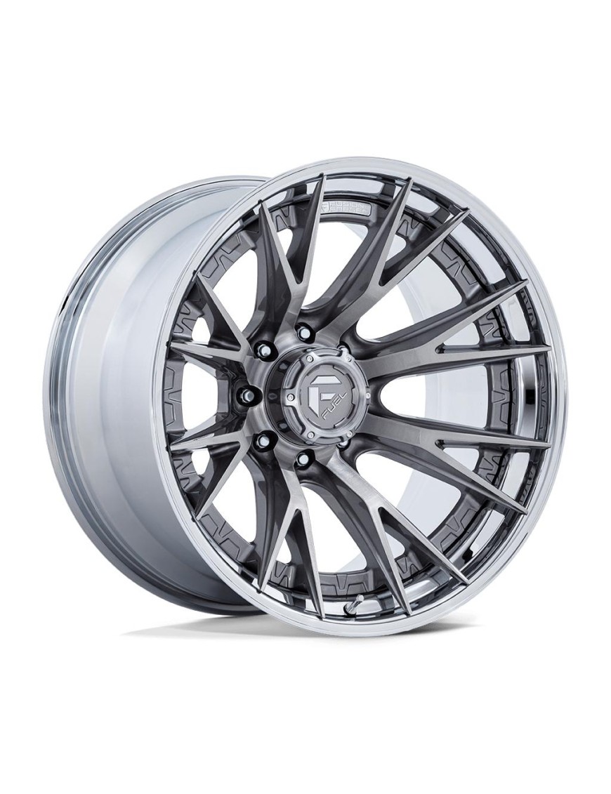 Felga aluminiowa FC402 CATALYST Platinum W/ Chrome Lip FUEL