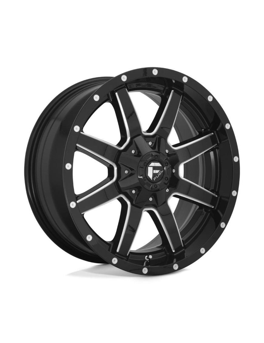 Felga aluminiowa D610 MAVERICK Gloss Black Milled FUEL