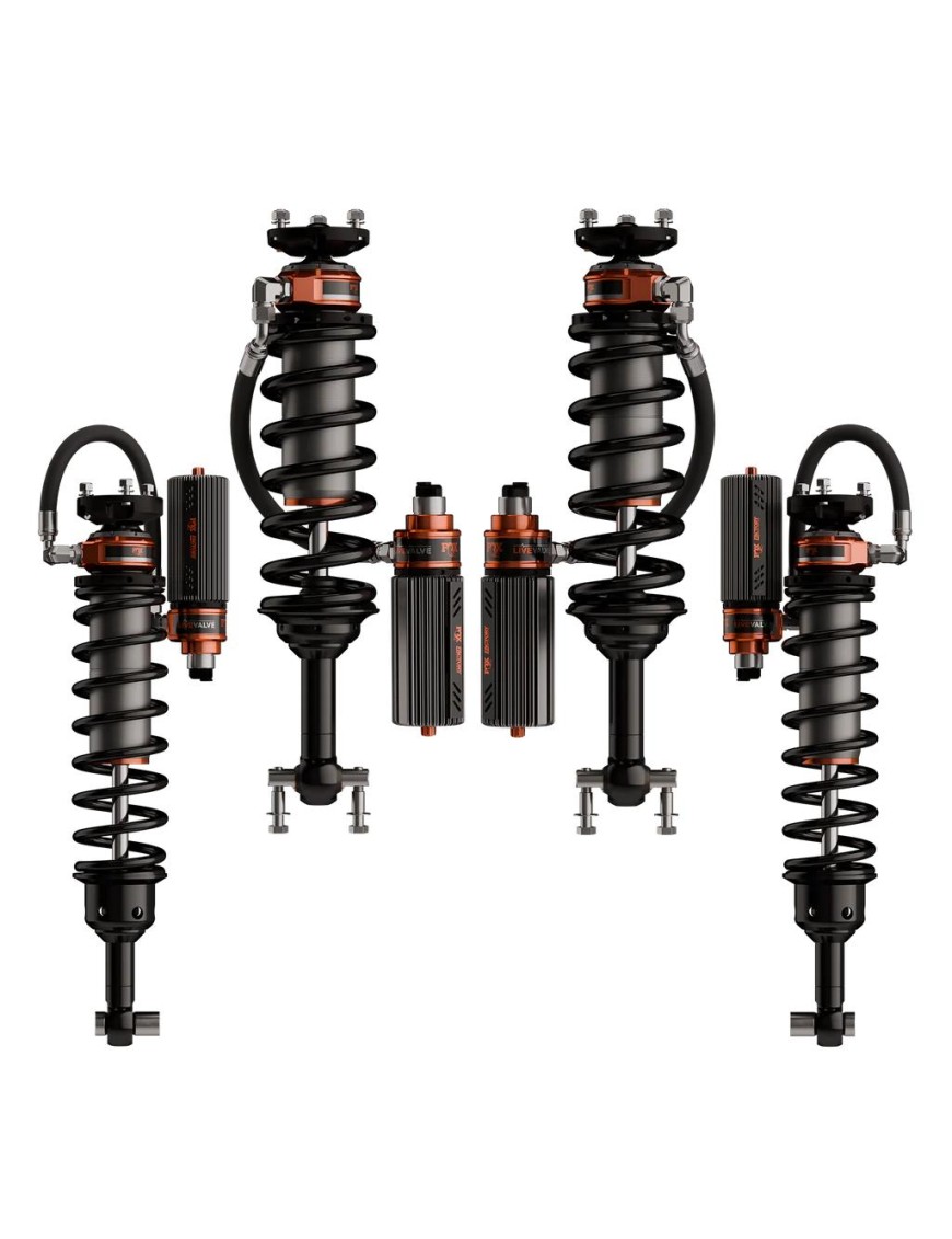 Zestaw coiloverów FOX Factory Race 3.2 Live Valve Reservoir Lift 3-4.5"