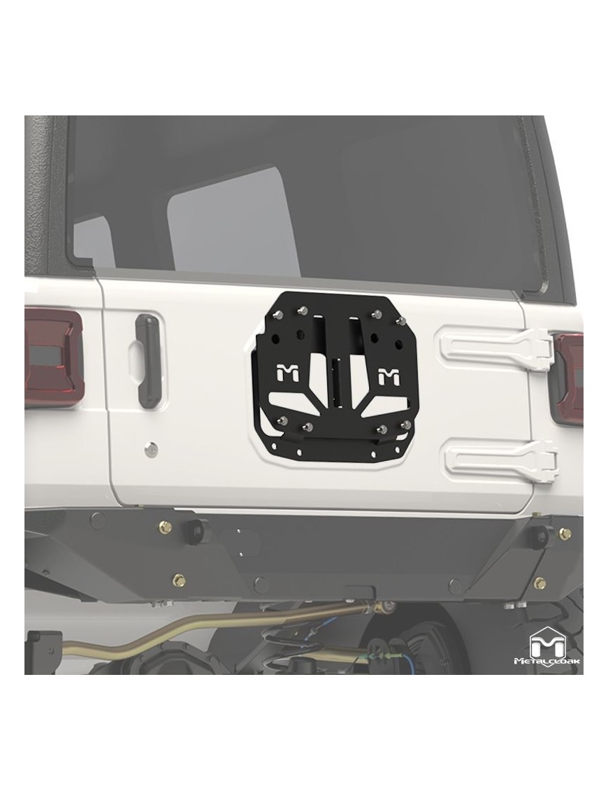 Relokacja tylnego koła 35" Jeep Wrangler JL | Mocowanie koła zapasowego