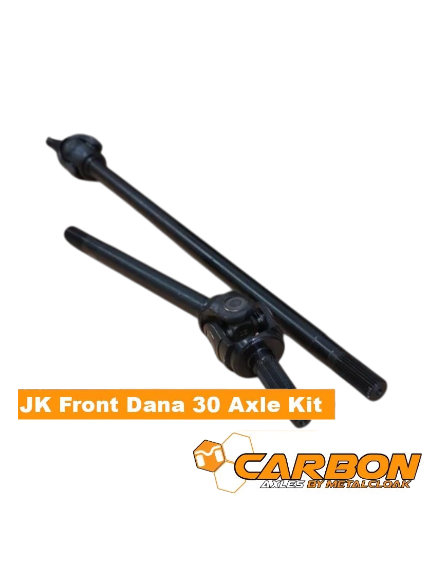 Półosie przednie Wrangler JK Carbon NIE Rubicon D30 27 spline