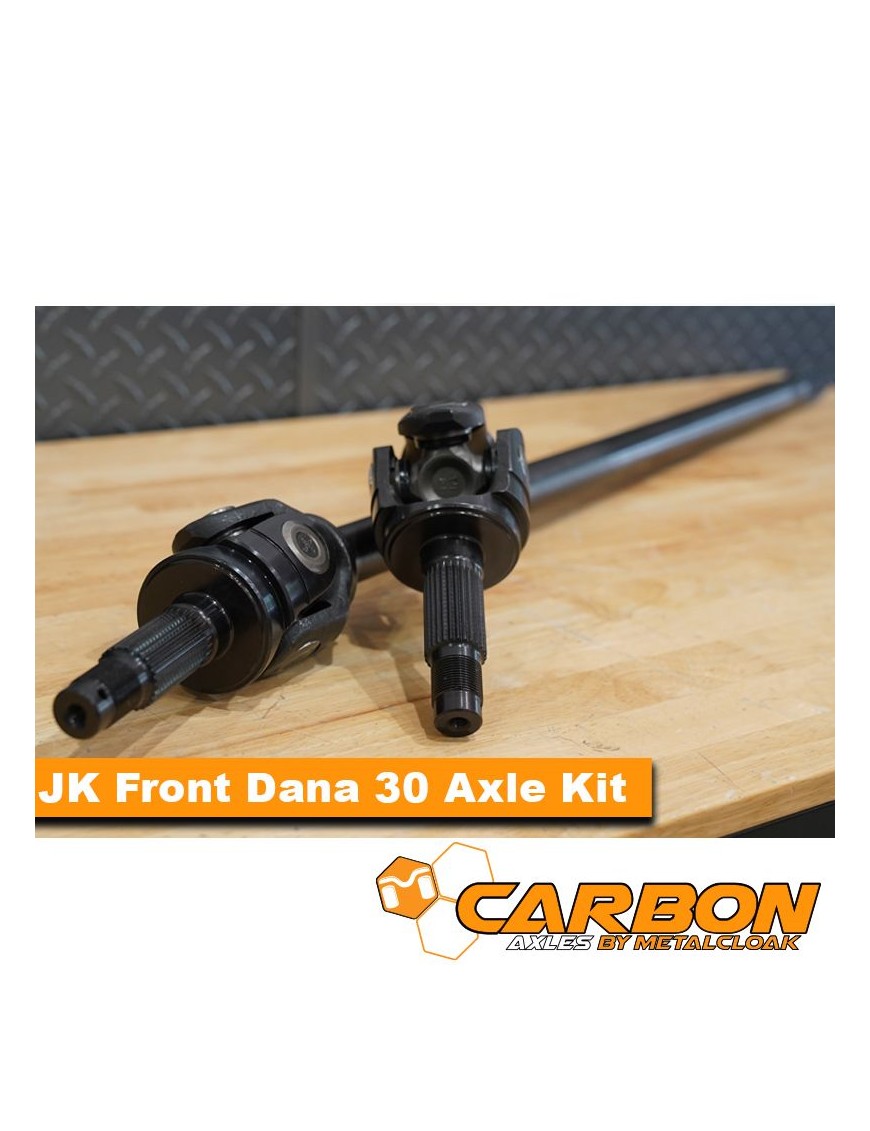 Półosie przednie Wrangler JK Carbon NIE Rubicon D30 27 spline