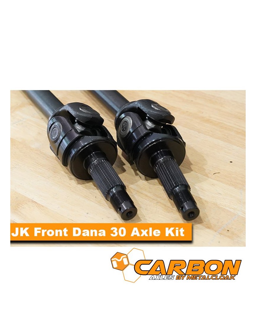 Półosie przednie Wrangler JK Carbon NIE Rubicon D30 27 spline