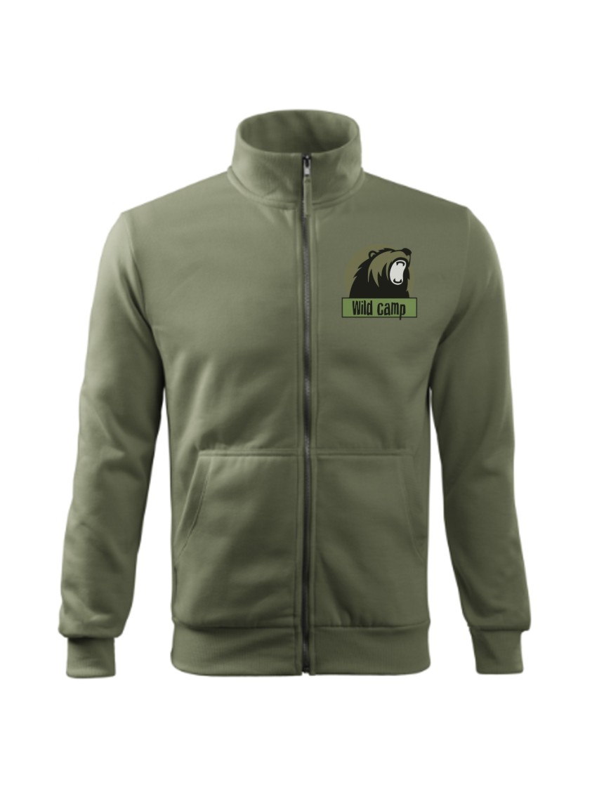 Bluza z haftowanym logiem Wild Camp Bluza z haftowanym logiem Wild Camp