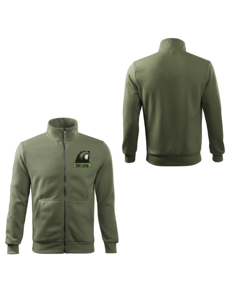 Bluza z haftowanym logiem Wild Camp Bluza z haftowanym logiem Wild Camp