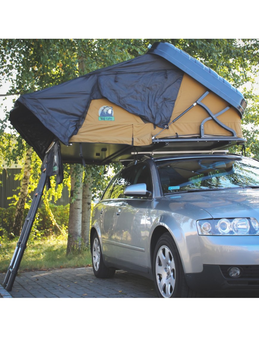 Namiot dachowy Wild Camp Jukon 160 Military + MARKIZA