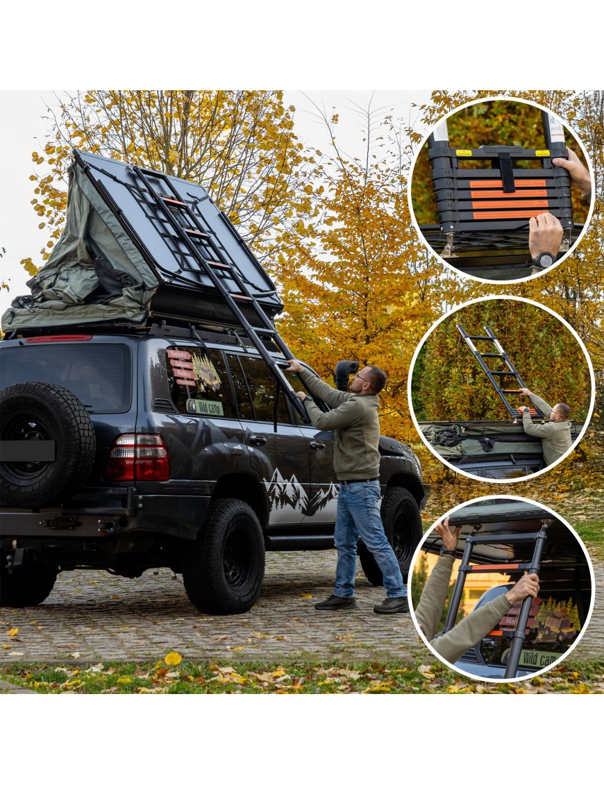 Namiot Dachowy Wild Camp Missisipi II 190 ZIELONY