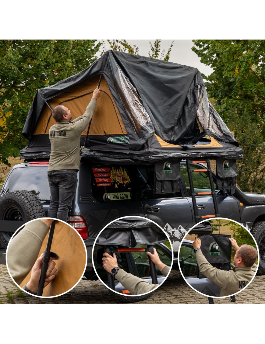 Namiot Dachowy Wild Camp Missouri 150 Slim Military DAY&ampNIGHT 2.0