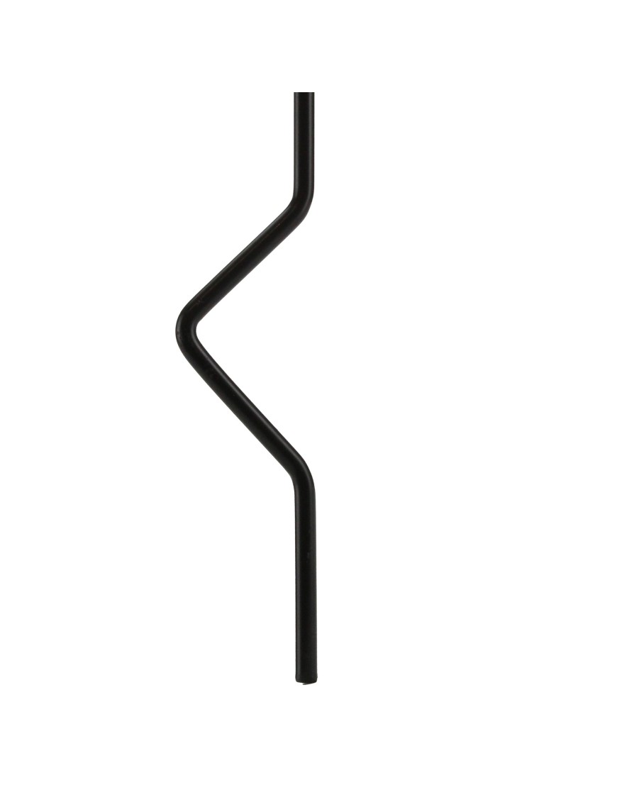 Podpórka okiennic namiotu dachowego 80 cm czarna