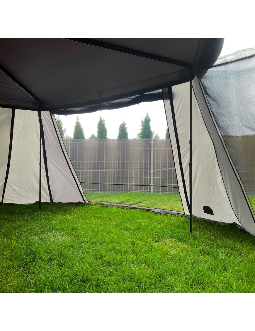 Przedsionek Batwing II Premium 270° 2,5 M Szary Kierowca
