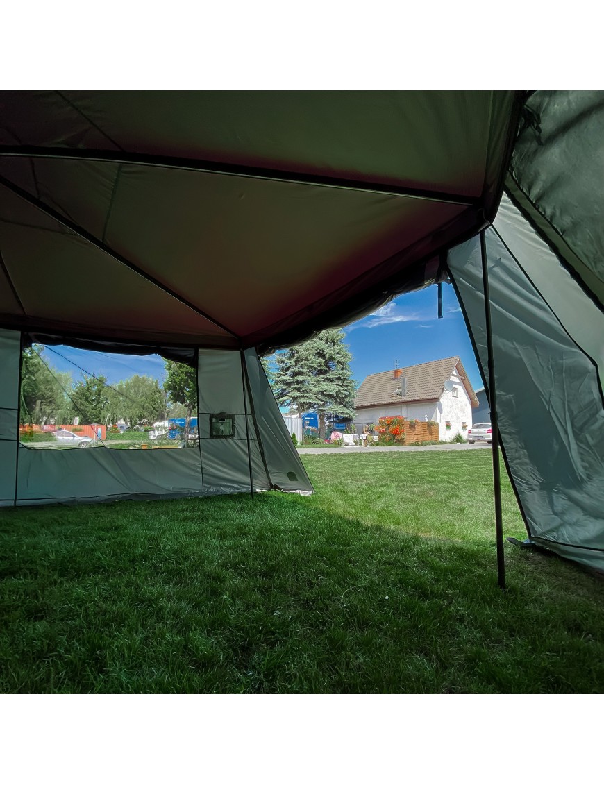 Przedsionek Batwing II Premium 270° 2,5 M Zielony Pasażer