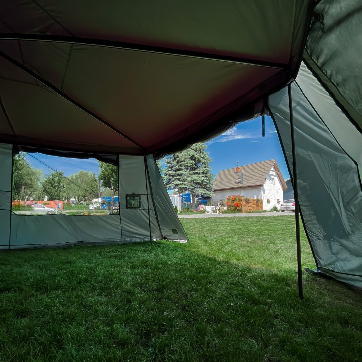 Przedsionek Batwing II Premium 270° 2,5 M Zielony Pasażer