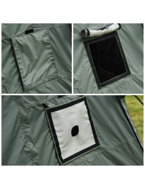 Przedsionek Batwing II Premium 270° 2,5 M Zielony Pasażer