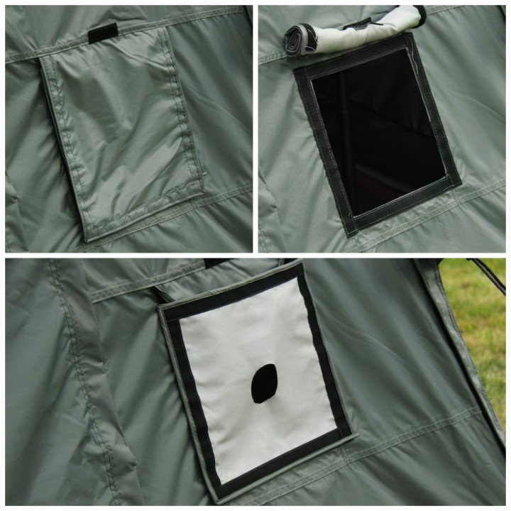 Przedsionek Batwing II Premium 270° 2,5 M Zielony Pasażer