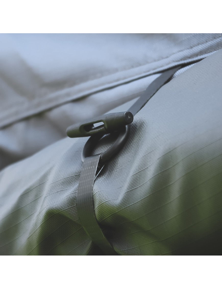 Przedsionek zadaszenia Batwing 2,4 m pasażer szary