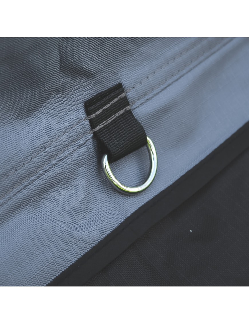 Przedsionek zadaszenia Batwing 2,4 m pasażer szary